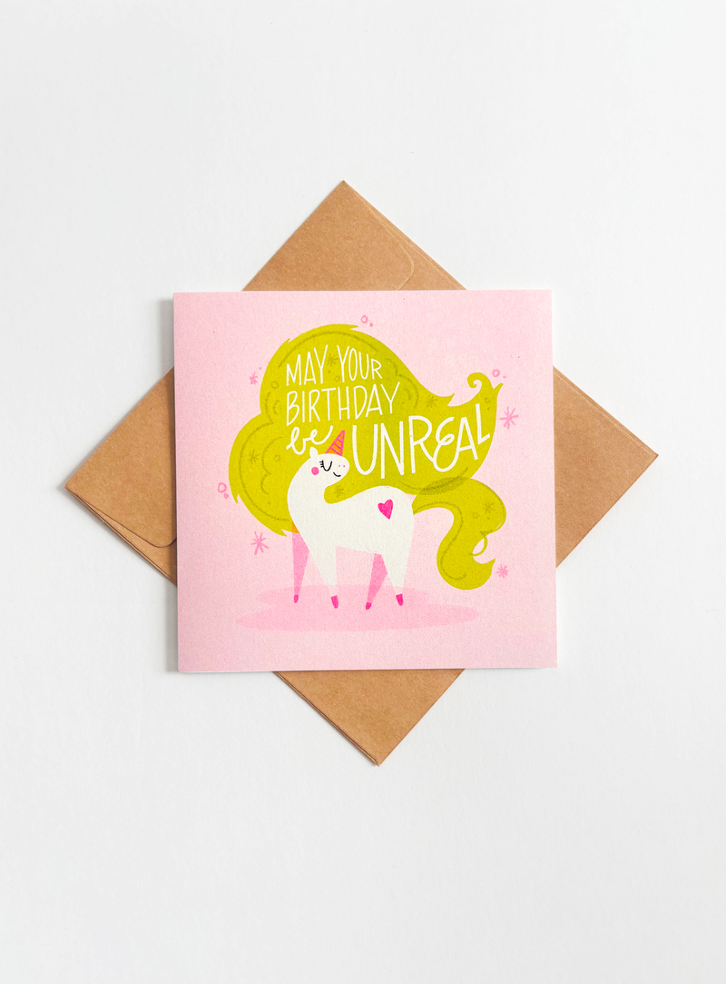 Greeting Card - Unreal Birthday